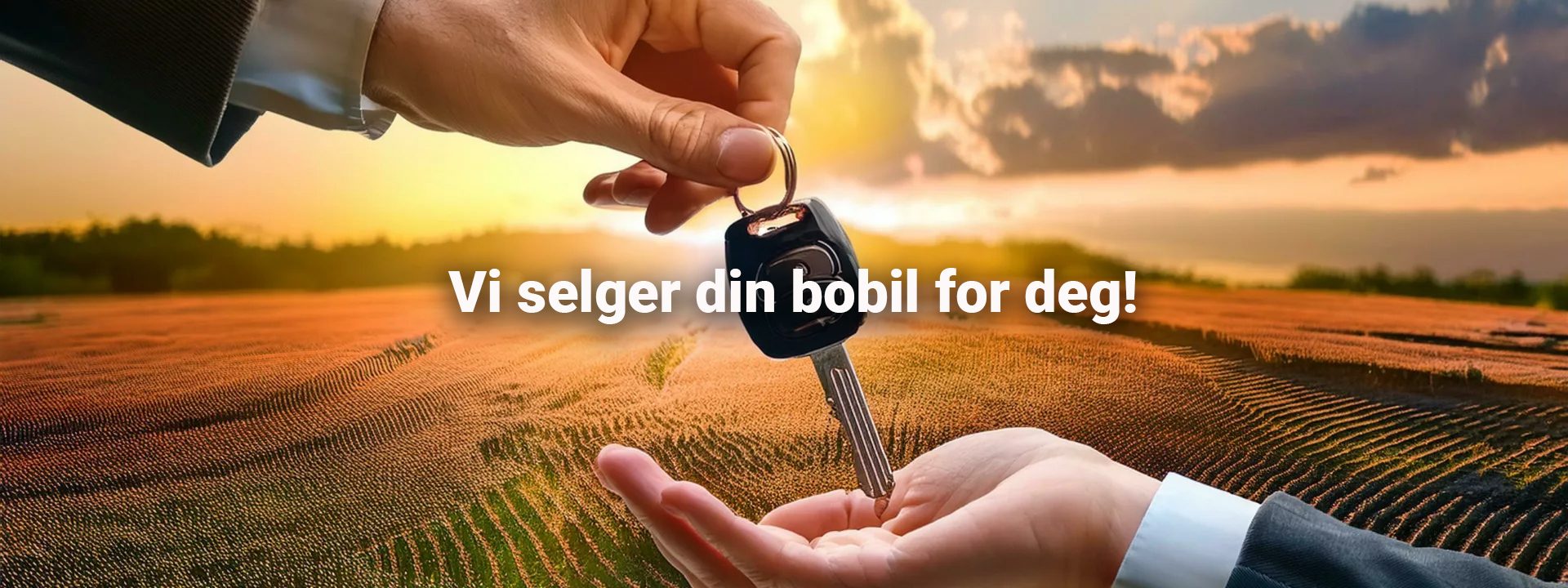 Banner Vi selger din bobil for deg